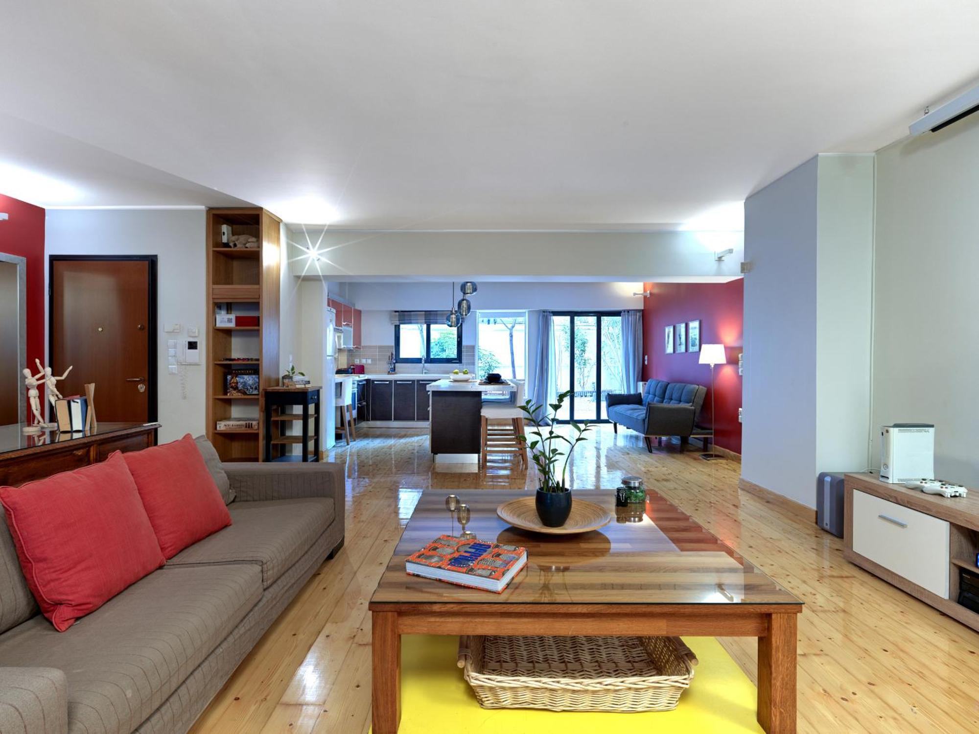 Koukaki Garden Escape Child Friendly Apartment Atenas Exterior foto